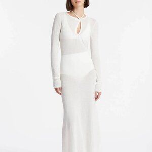 Sir The Label - Emmeline Halter Long Sleeve Dress
